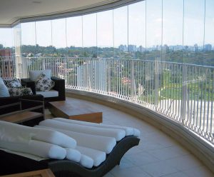 Balkonverglasung Lounge