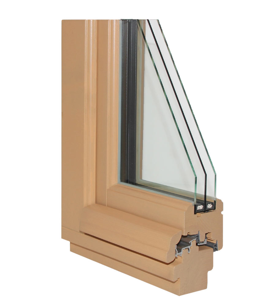 Holz-Fenster Stil HF 80 / HF 90