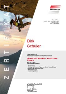 TC-Zertifikat Dirk Schüler